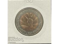 Andorra 2 Diners 1984. Rare. A doe.