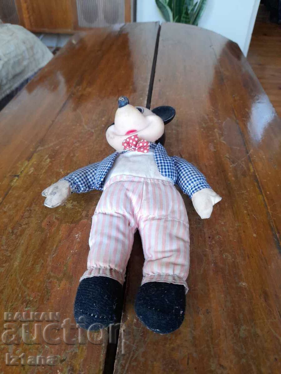 Old Mickey Mouse doll