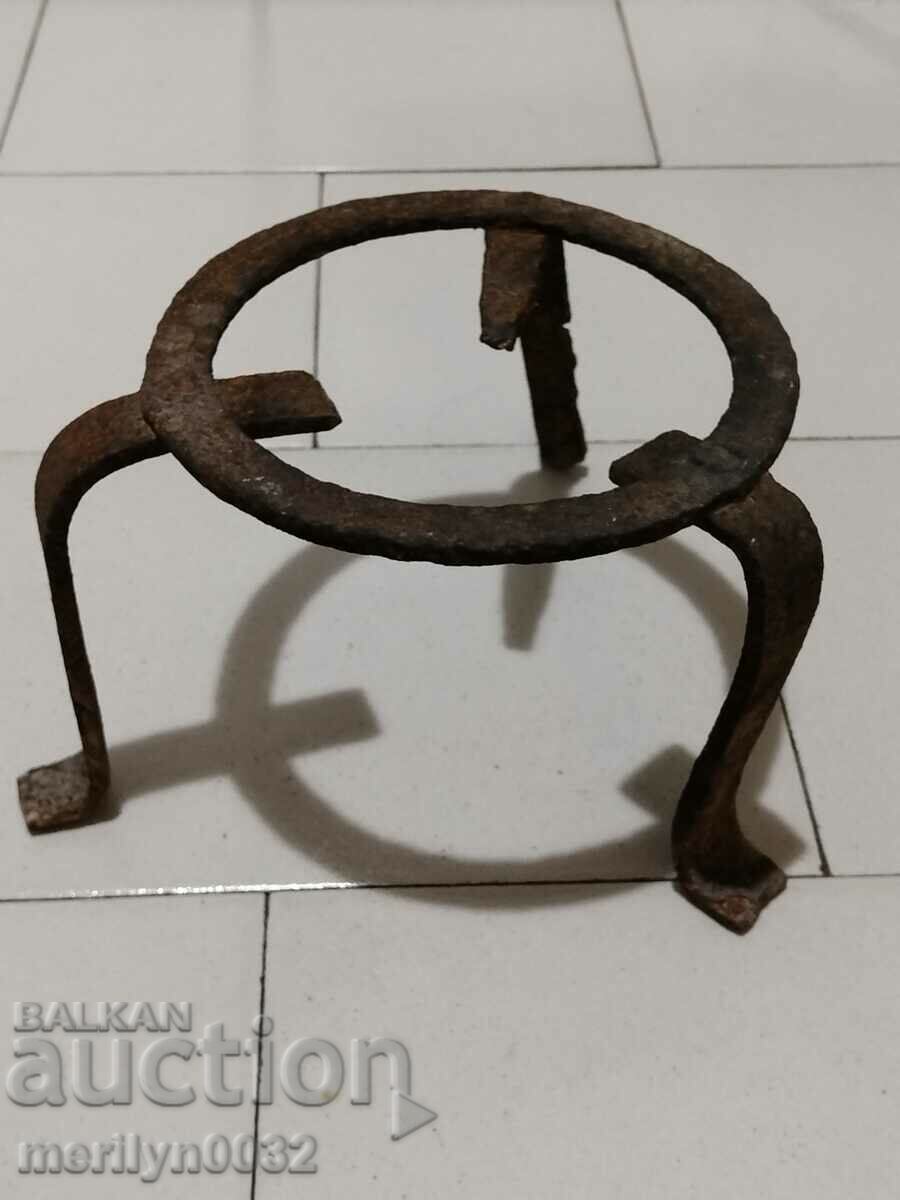 Antique wrought sajek hearth grill wrought iron pyrostia