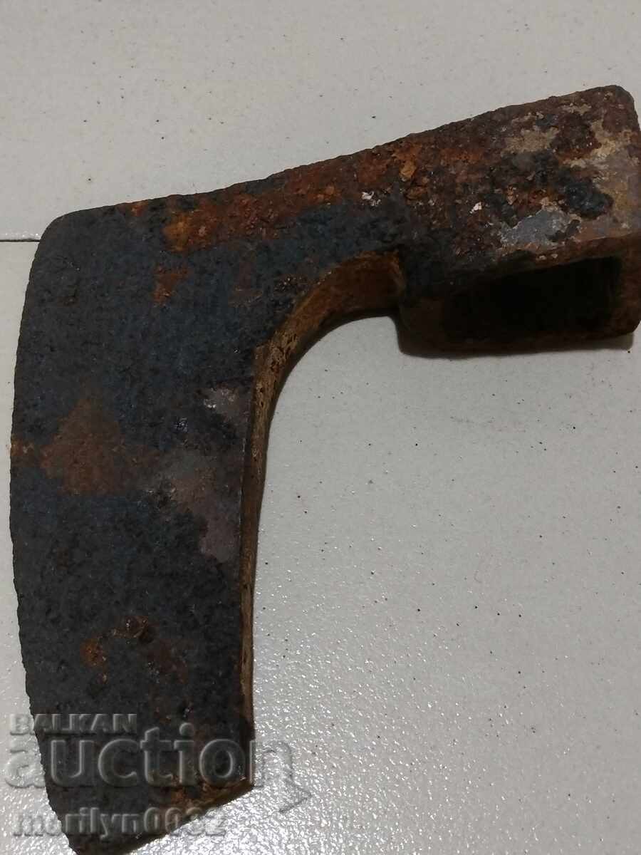 Old ax ax tool wrought iron