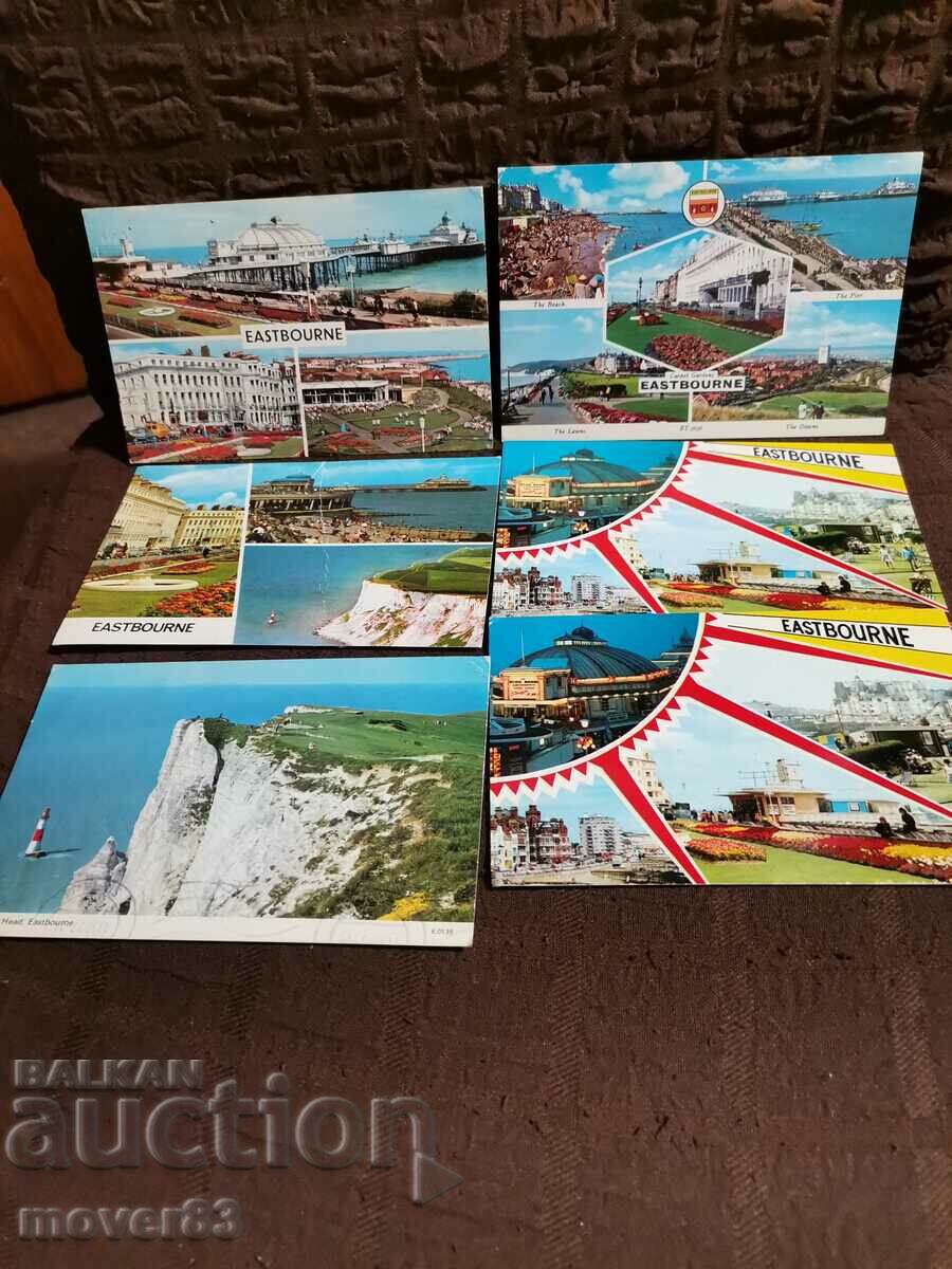 Postcards. Great Britain. 6 pieces