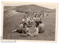 1960 LITTLE OLD PHOTO CAMP PICNIC NEAR TROYAN D076