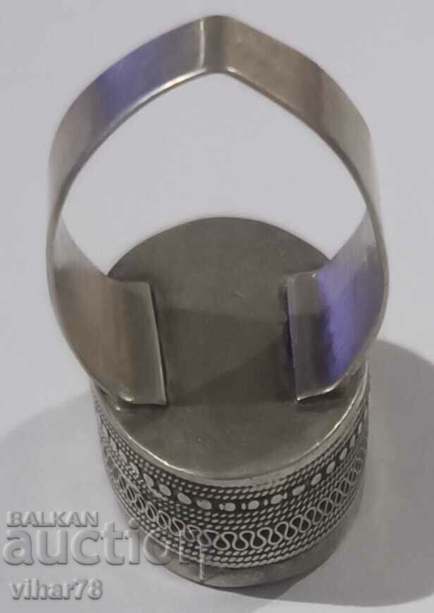 Delivery of Old silver men's ring