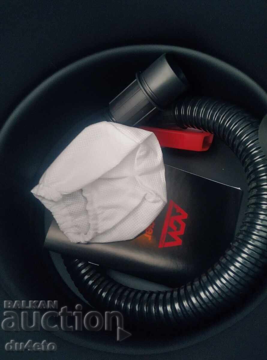 Auction  Ash vacuum cleaner for ashes, fireplaces, stoves, and coarse debris 18 L