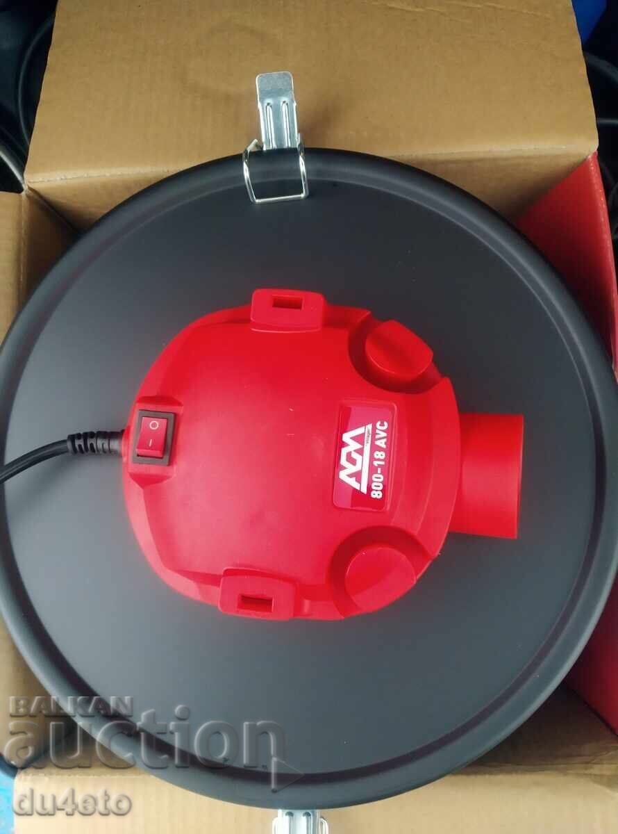 Ash vacuum cleaner for ashes, fireplaces, stoves, and coarse debris 18 L - 5