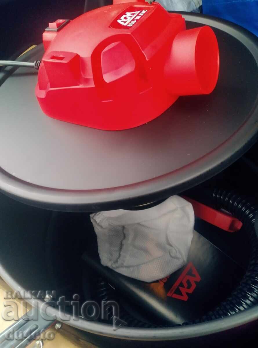 Ash vacuum cleaner for ashes, fireplaces, stoves, and coarse debris 18 L - 6