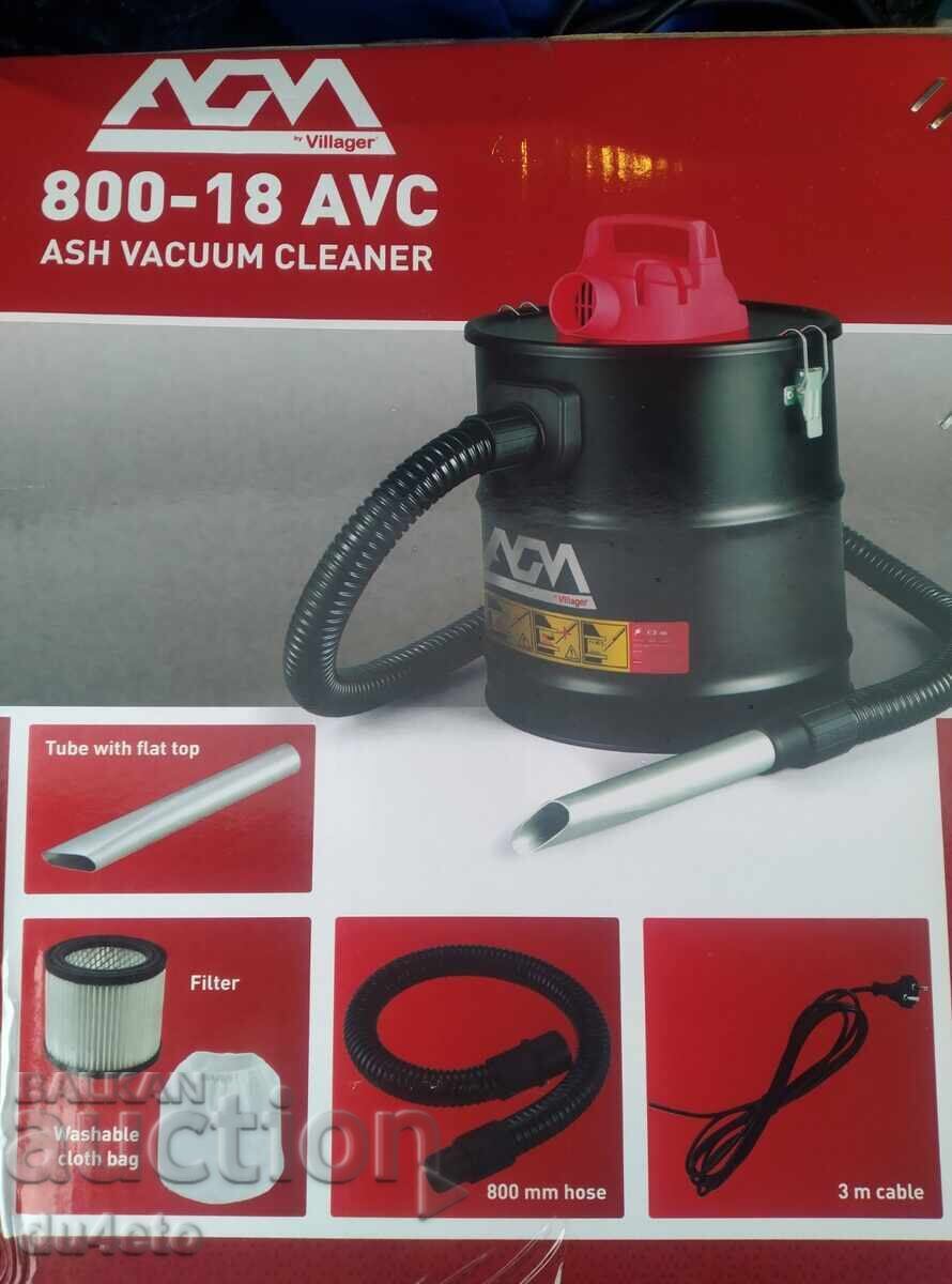 Ash vacuum cleaner for ashes, fireplaces, stoves, and coarse debris 18 L - 7