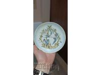 Marked collector's porcelain plate