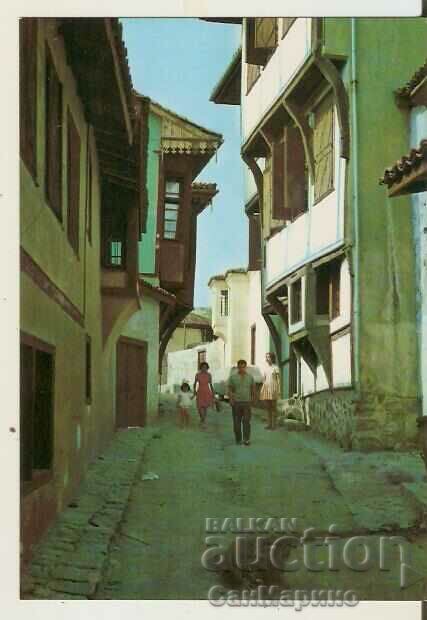 Card Bulgaria Plovdiv Old houses 6*