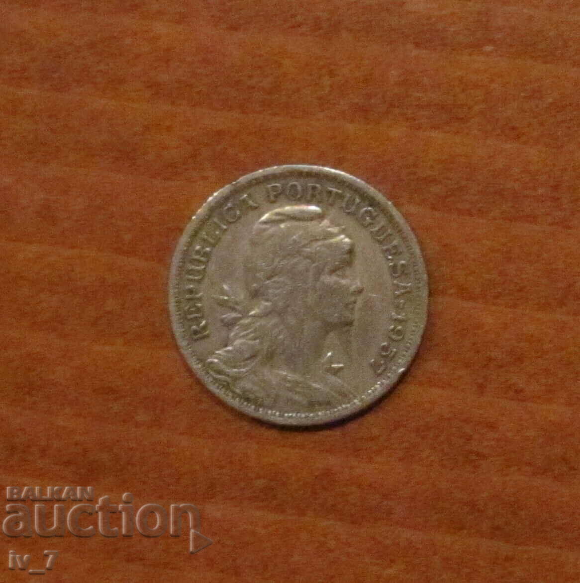 50 centavos 1957 - Πορτογαλία με τιμή 1.49 BGN | € 0.76 50 centavos 1957 - Πορτογαλία με τιμή 1.49 BGN | € 0.76