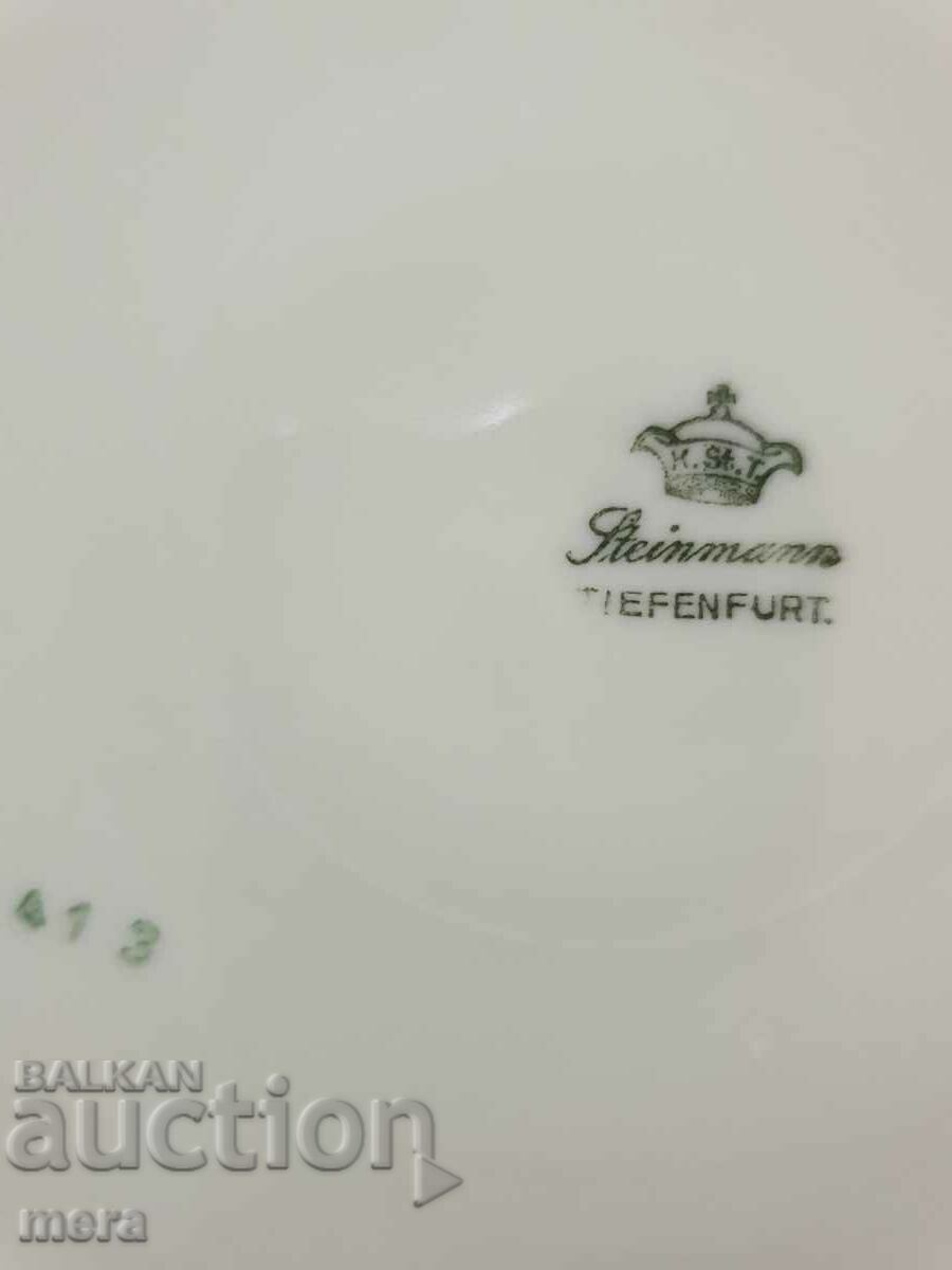 Large baroque deep plate steinmann tiefenfurt - 5 Large baroque deep plate steinmann tiefenfurt - 5