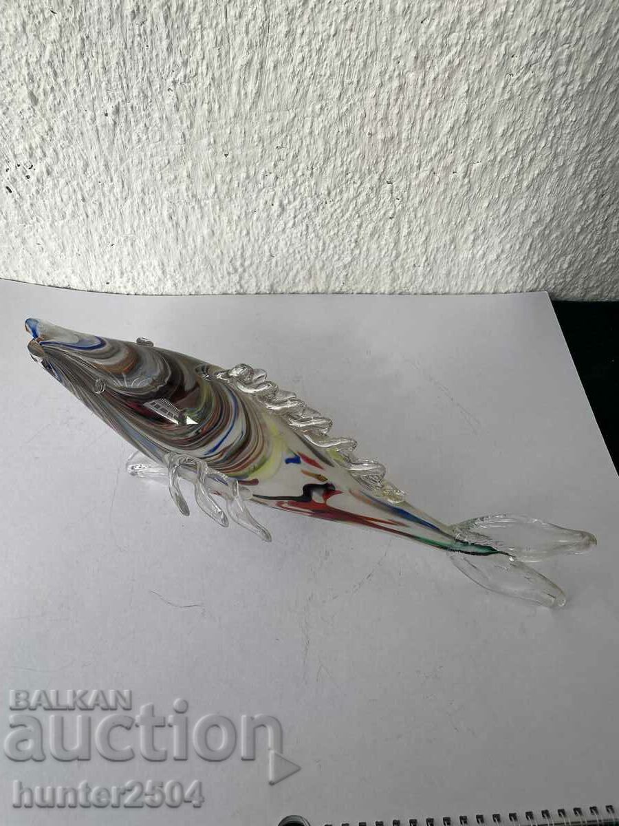 Fish-38 cm, glass