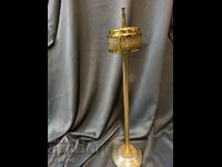 Tall German bronze ashtray (on a stand) with ornaments -67 cm