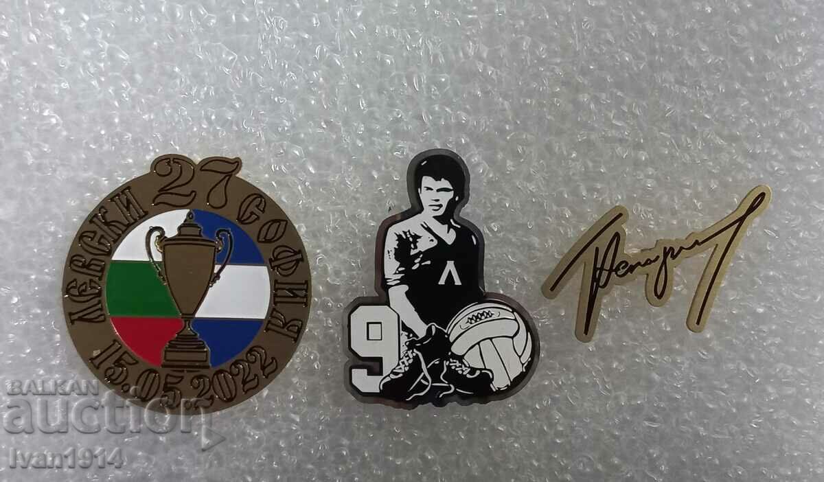 Levski Sofia badges badge