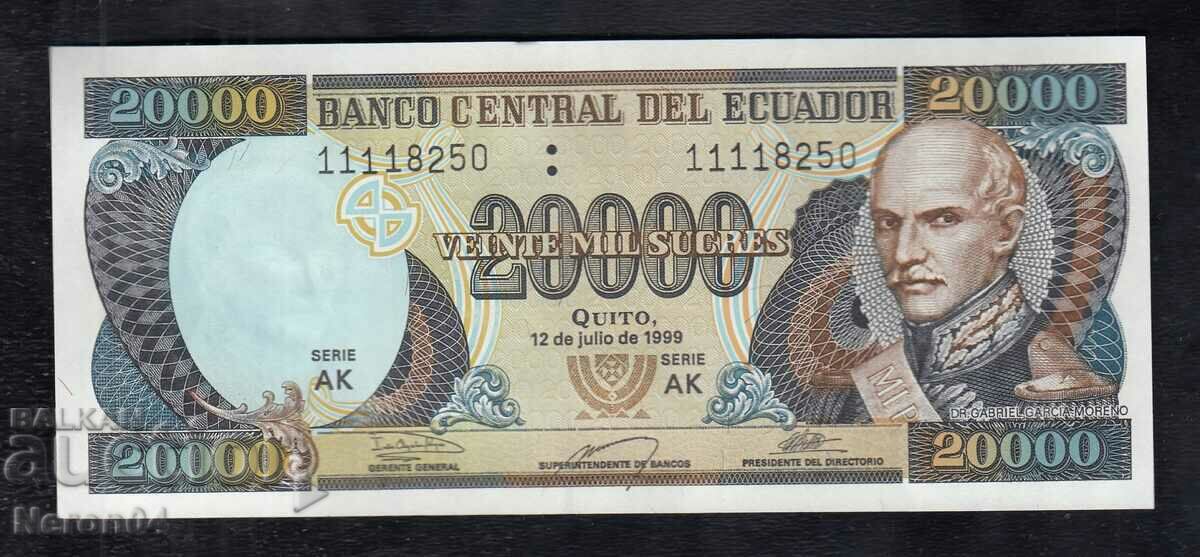 20000 Sucre 1999, Ecuador