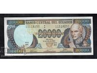 20000 сукре 1999, Еквадор