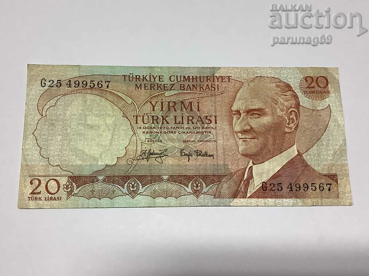 Τουρκία 20 λίρες 1979 R.187a.2