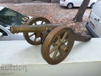 Incredible iron cannon top howitzer heavy and massive