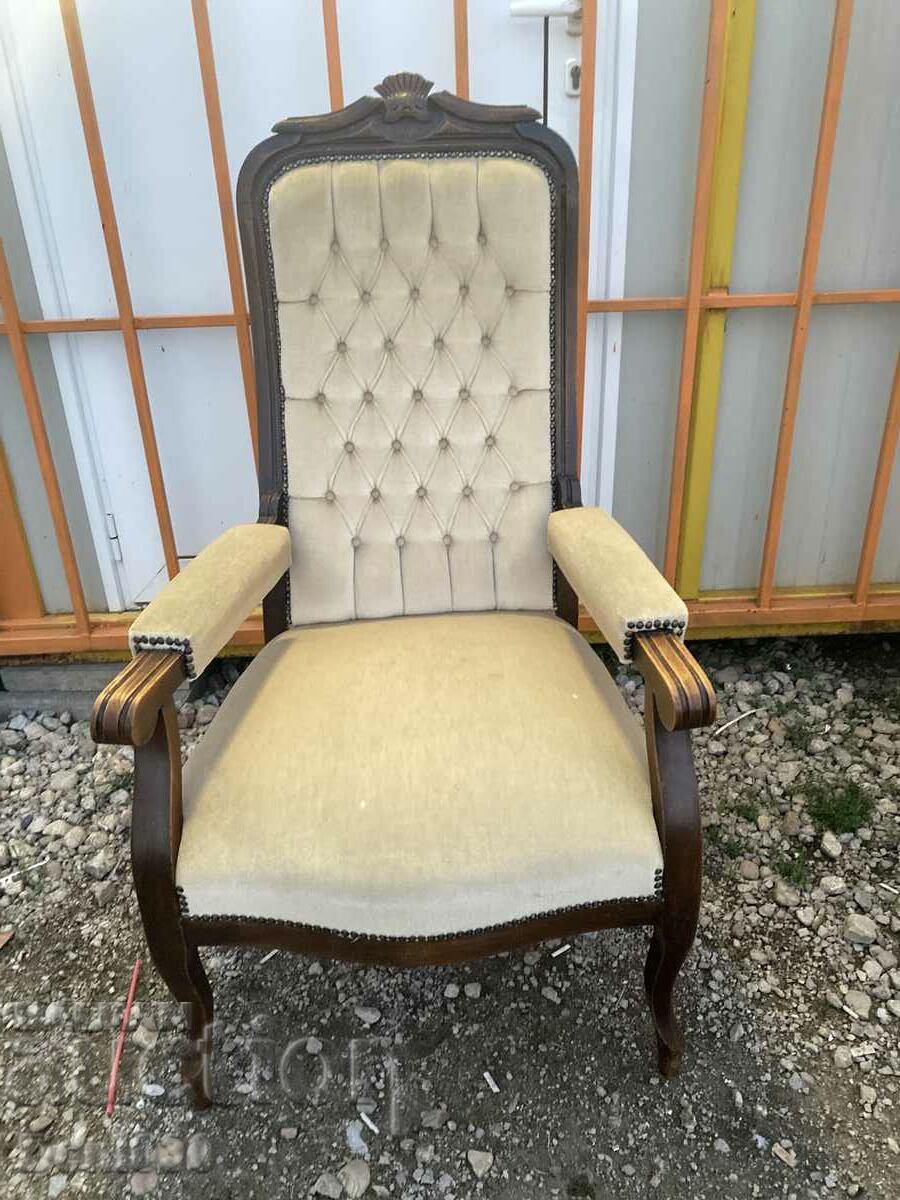 Beautiful Victorian armchair .Solid