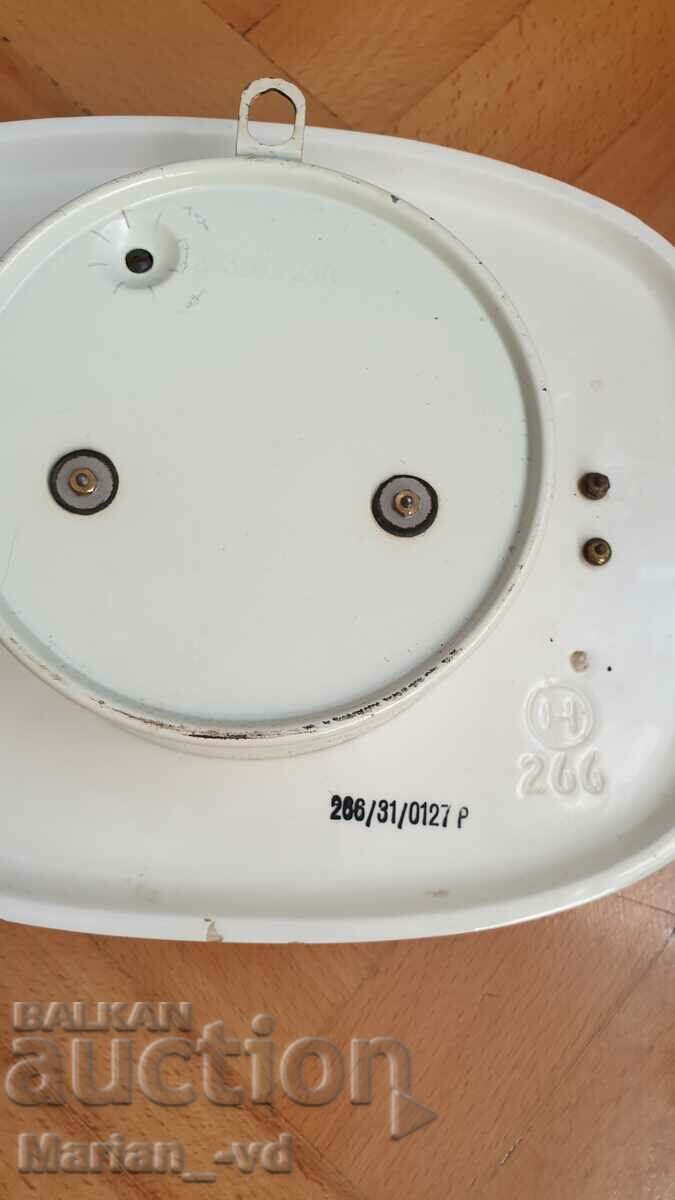 Junghans porcelain mechanical wall clock - 6 Junghans porcelain mechanical wall clock - 6