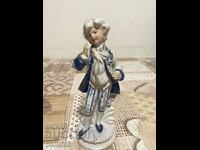 Old biscuit porcelain figure