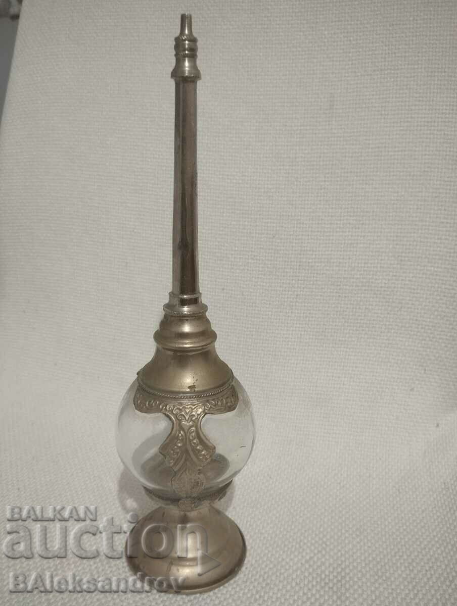 Old perfume oil bottle with price 48.00 BGN | € 24.54 Old perfume oil bottle with price 48.00 BGN | € 24.54
