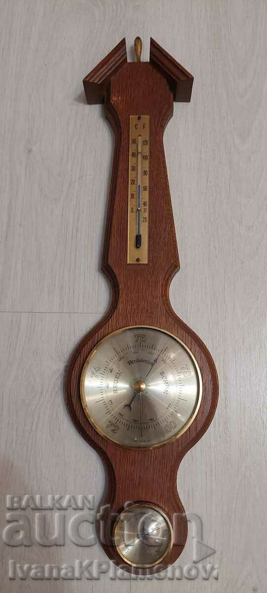 Thermometer barometer