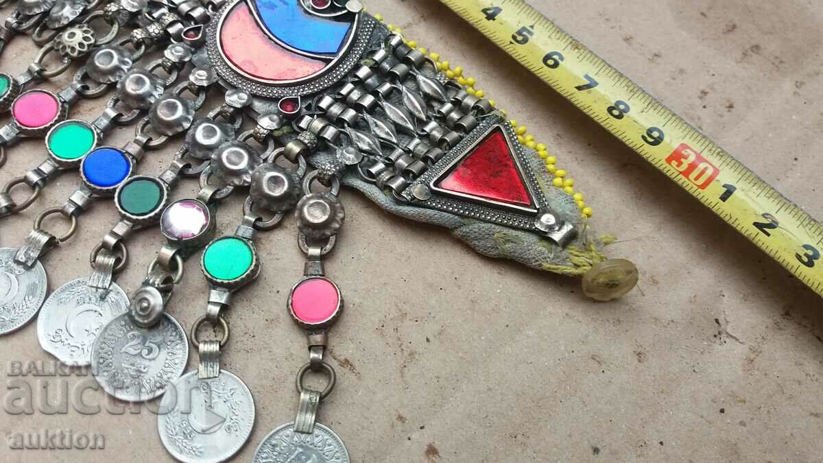 ORIENTAL JEWELRY - SACHAN, SOLID GLASS CORAL - 5 ORIENTAL JEWELRY - SACHAN, SOLID GLASS CORAL - 5