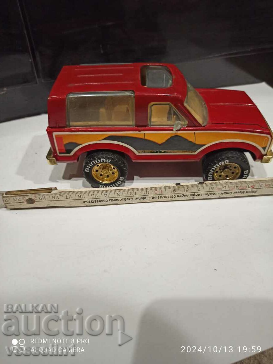 Стара и рядка играчка американска NYLINT кола,джип - 5