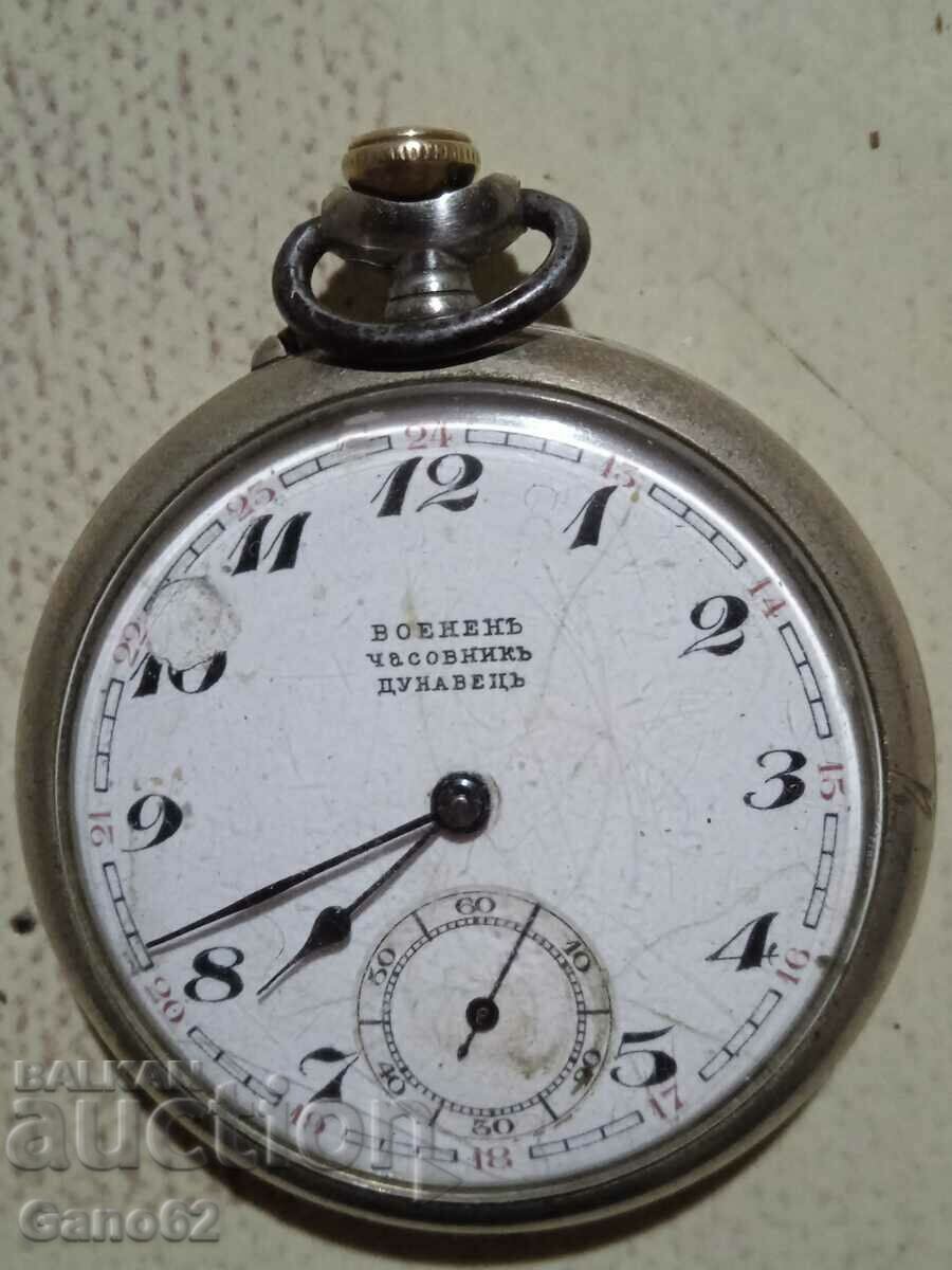 Silver pocket watch