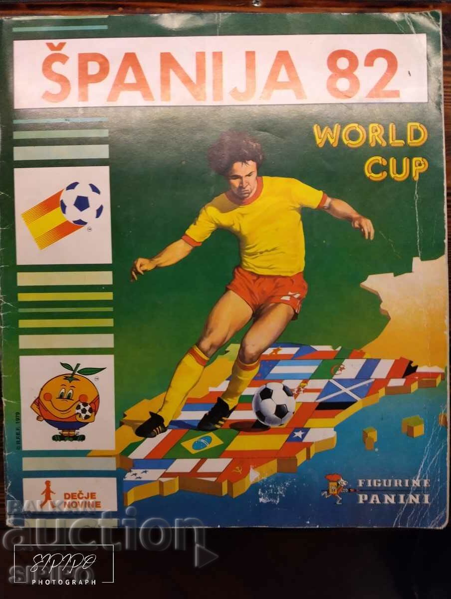 Album /427stickers/ World Championship Spain 82