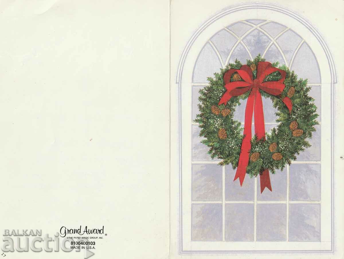 USA - postcard - Merry Christmas