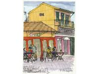 Greece - Lefkada - drawing from art cafe SMUK