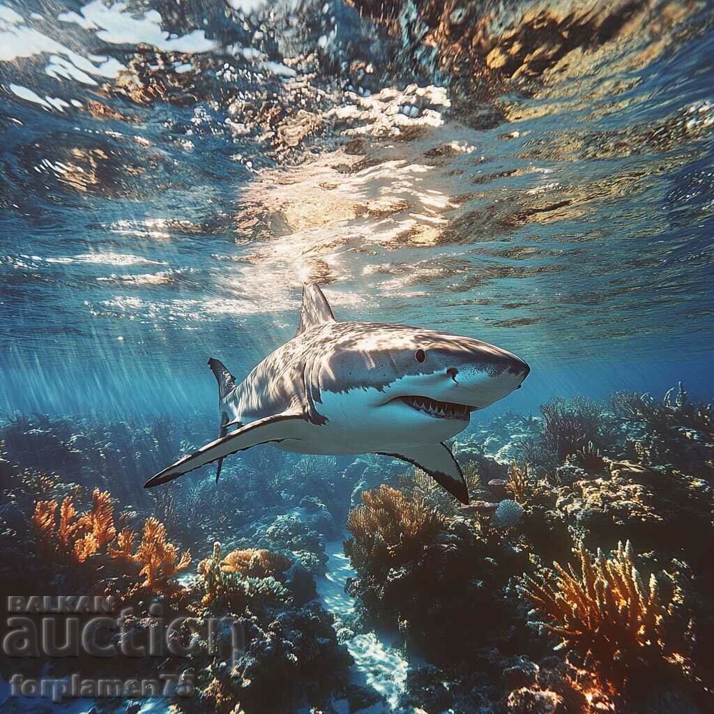 White Shark. Image ® Studio Perfect Image Ltd.