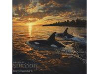 Orcas. Image ® Studio Perfect Image Ltd.