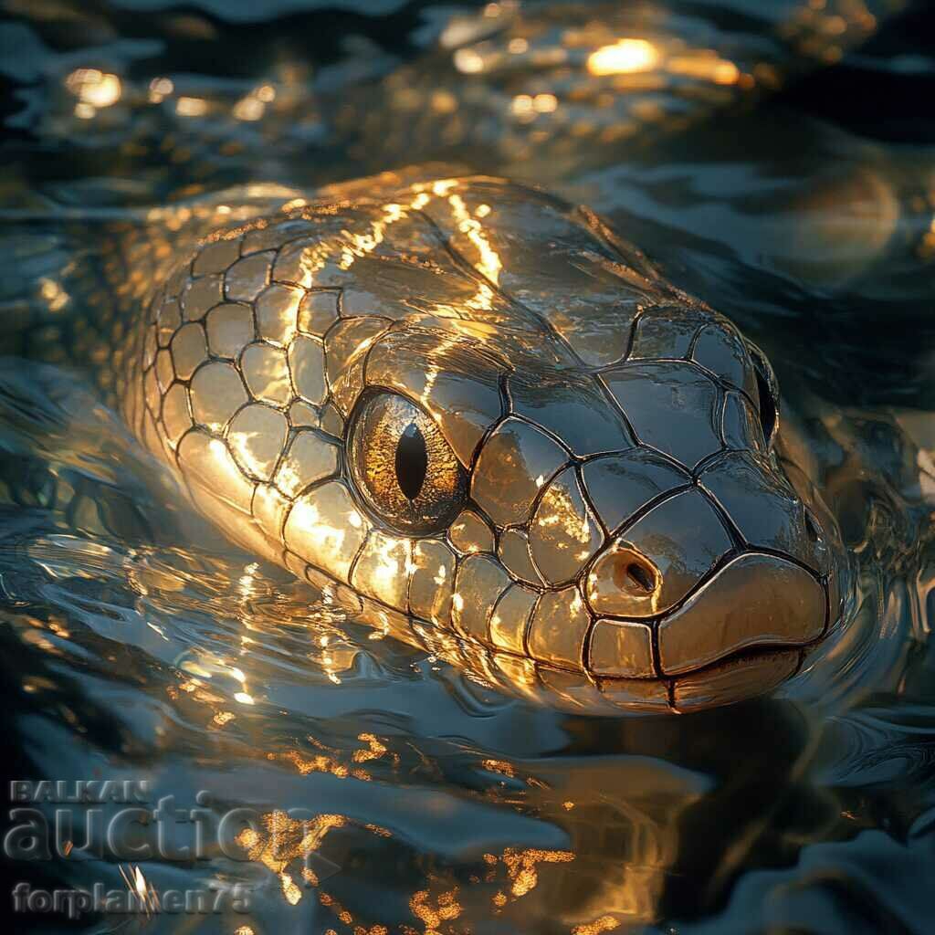 Water Snake. Image ® Studio Perfect Image Ltd.