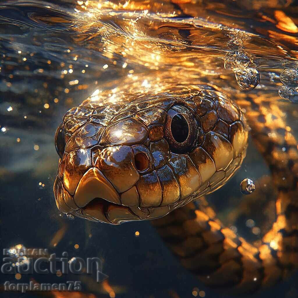 Water Snake. Image ® Studio Perfect Image Ltd.