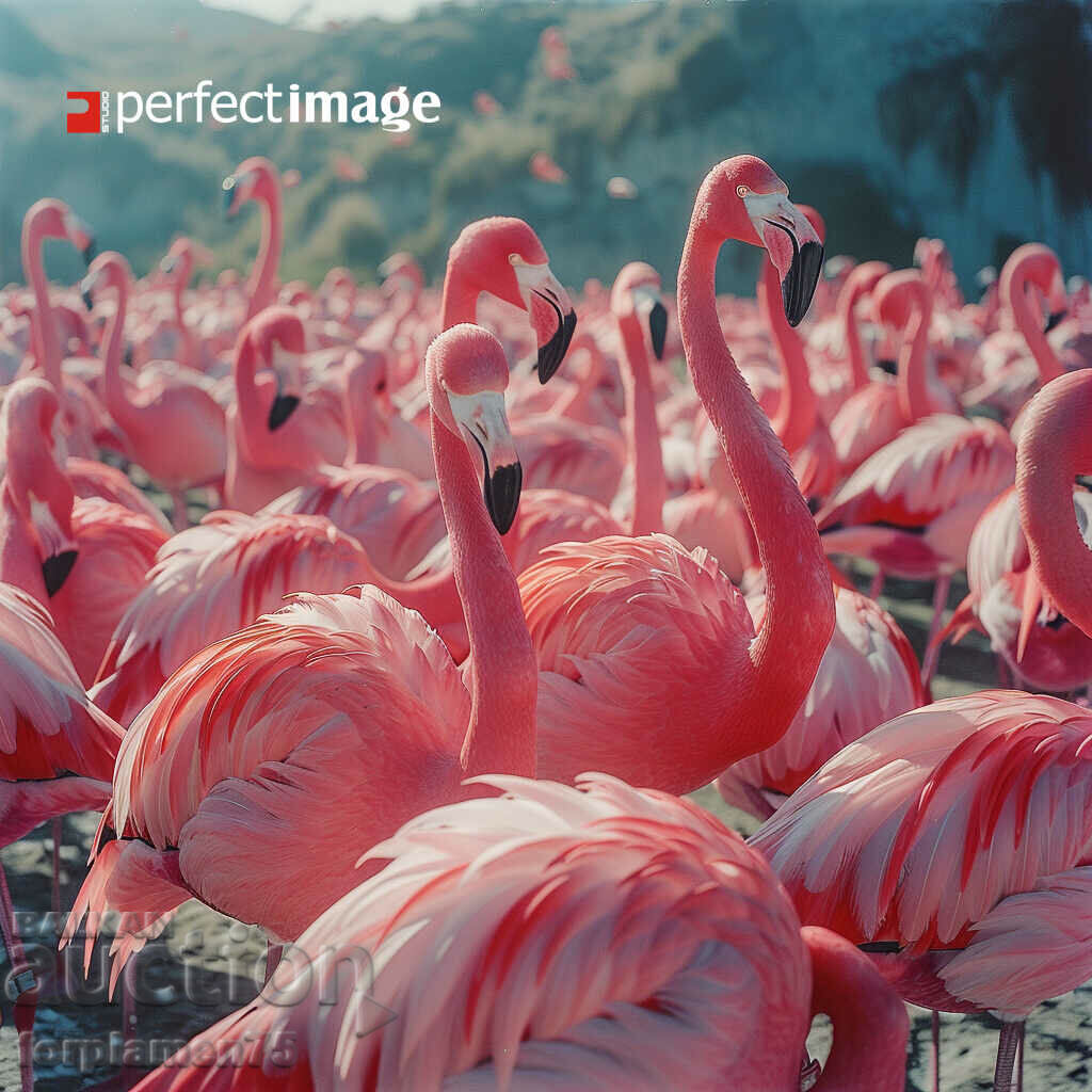 Flamingos. Image ® Studio Perfect Image Ltd.