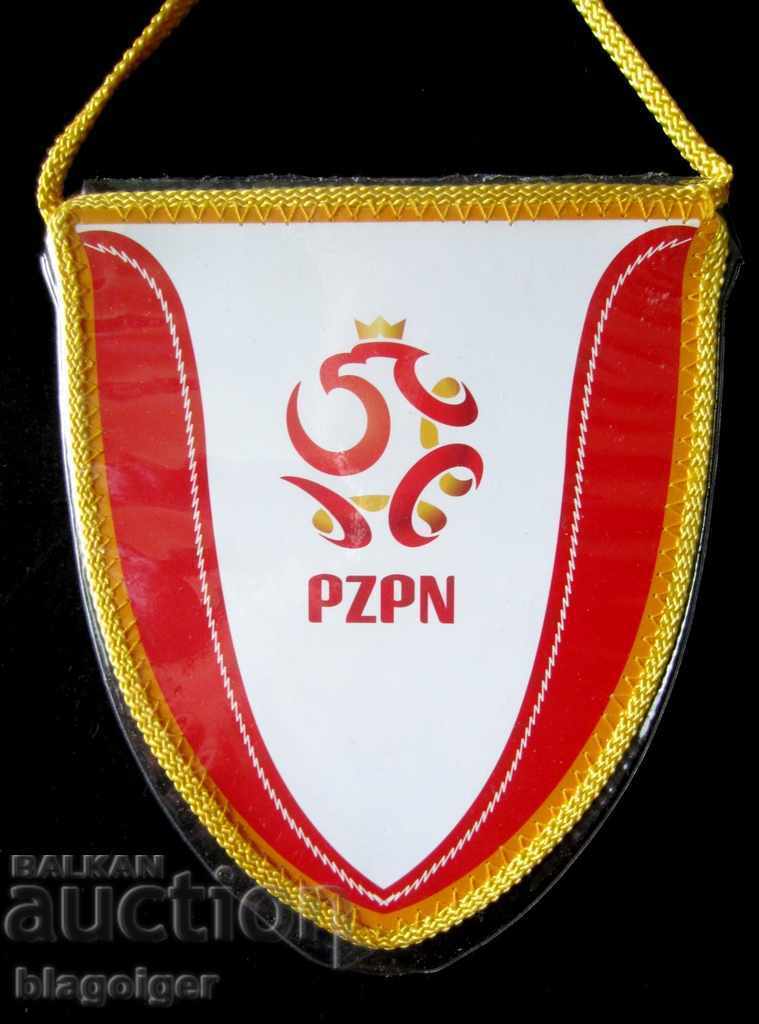 FOOTBALL-FOOTBALL FLAG-POLISH FEDERATION-NEW with price 1.99 BGN | € 1.02