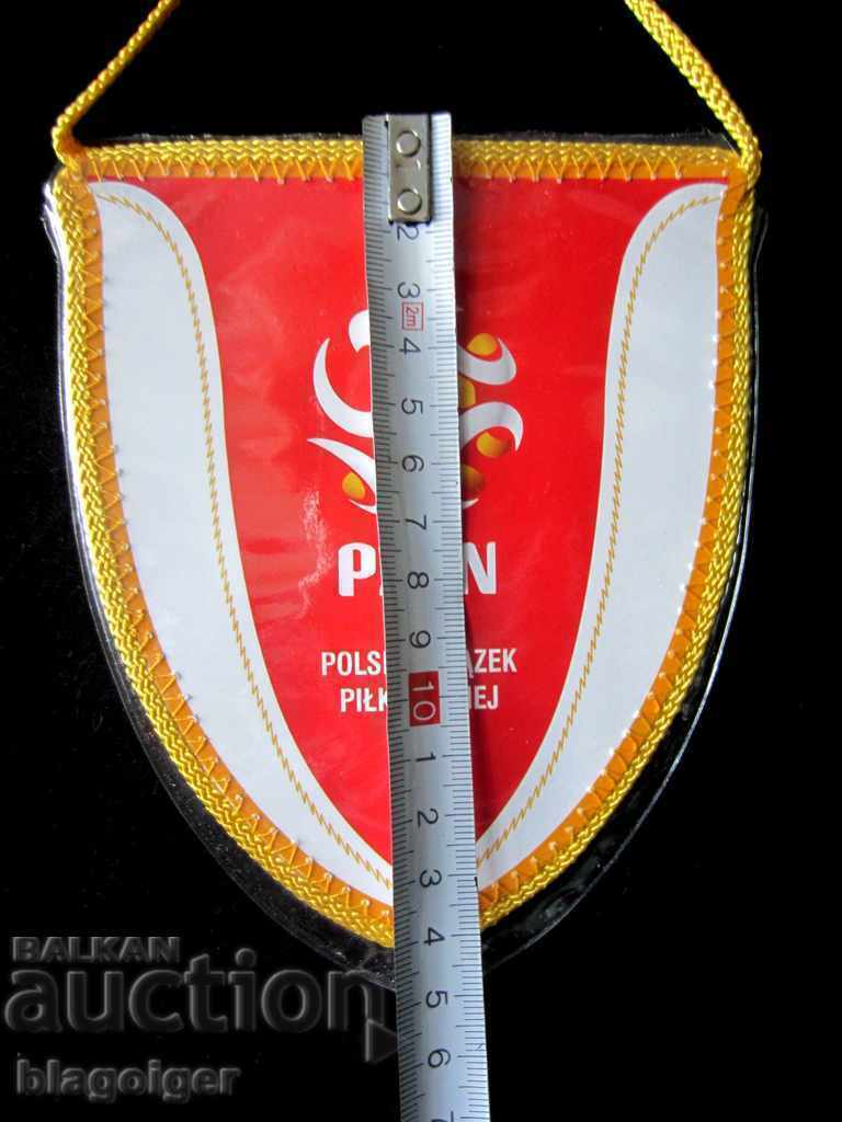 Delivery of FOOTBALL-FOOTBALL FLAG-POLISH FEDERATION-NEW