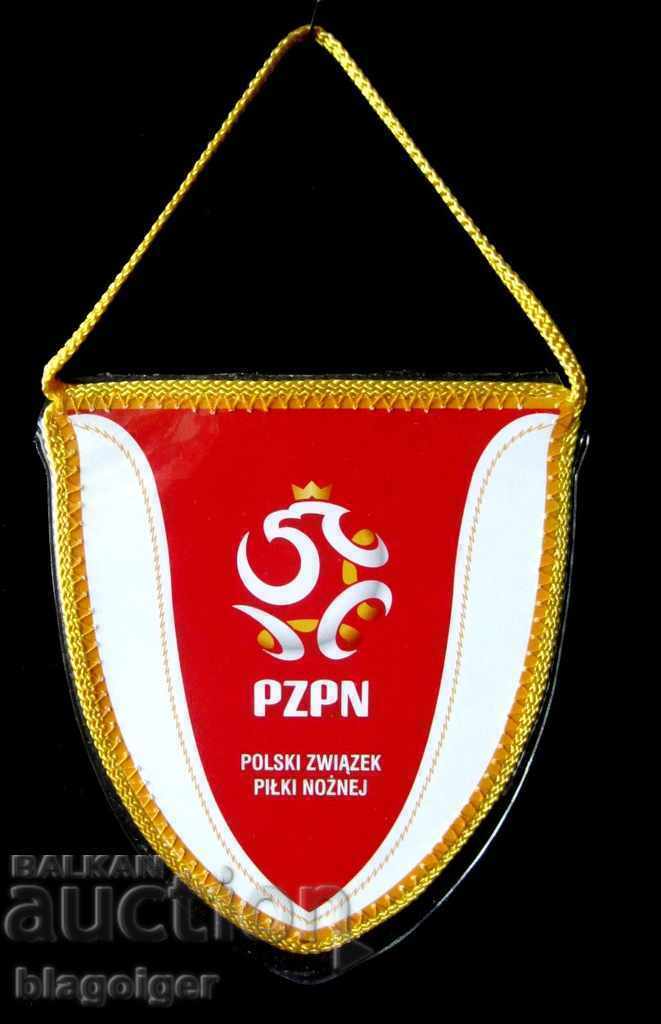 FOOTBALL-FOOTBALL FLAG-POLISH FEDERATION-NEW