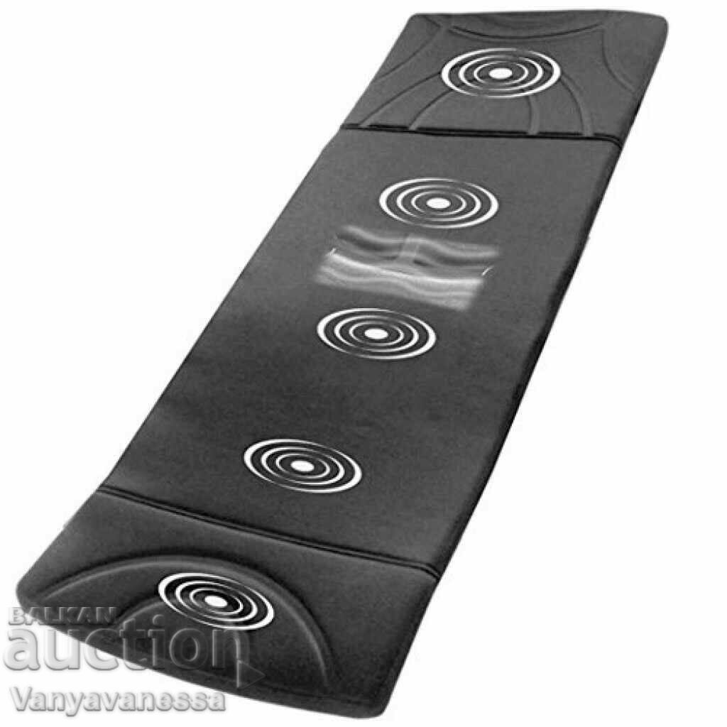 Massage mattress with 5 motors - for a complete body massage