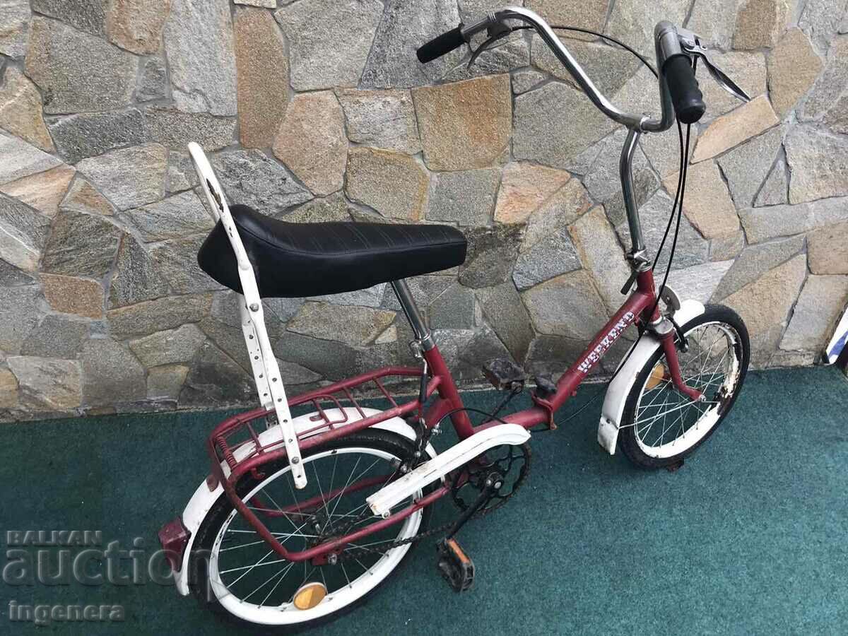 WHEEL FOLDING BICYCLE with price 150.00 BGN | € 76.69