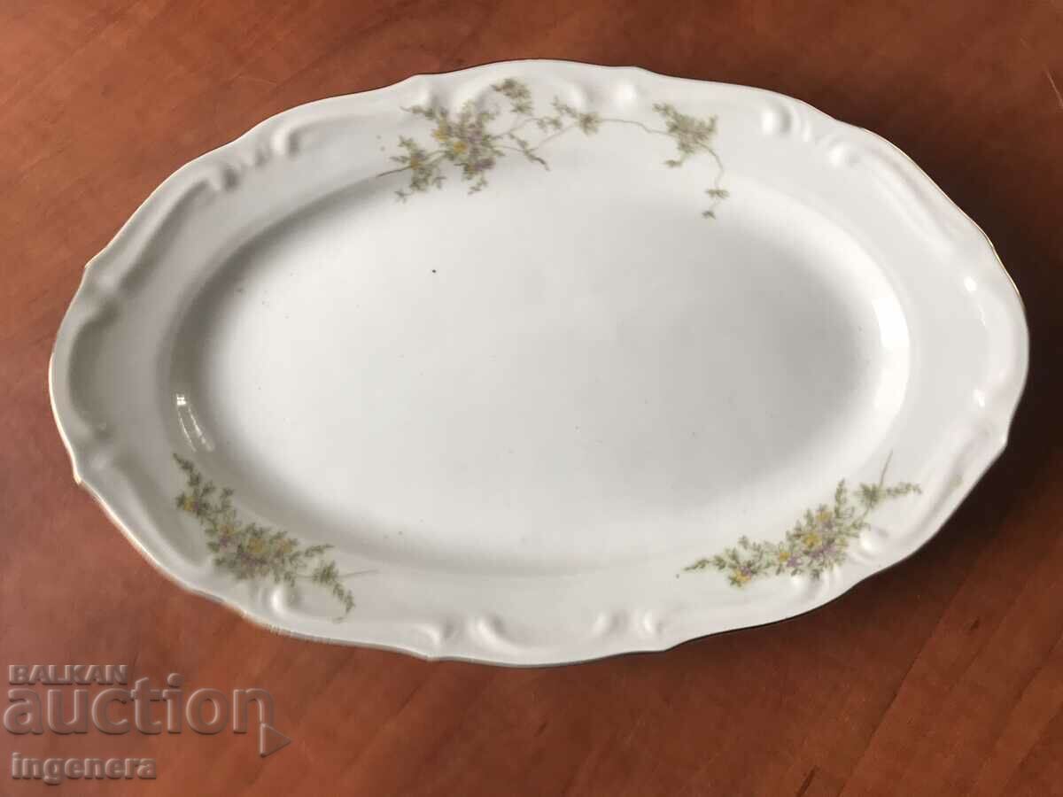 Auction PORCELAIN PLATEAU TRAY BULGARIA Auction PORCELAIN PLATEAU TRAY BULGARIA