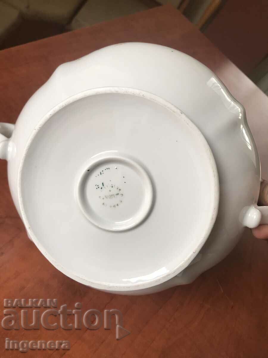 PORCELAIN SOUP DISH BULGARIA - 5 PORCELAIN SOUP DISH BULGARIA - 5