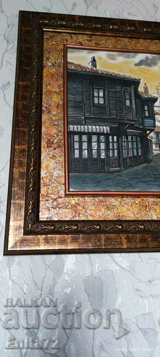 Landscape "The Old Fountain" with price 160.00 BGN | € 81.81 Landscape "The Old Fountain" with price 160.00 BGN | € 81.81