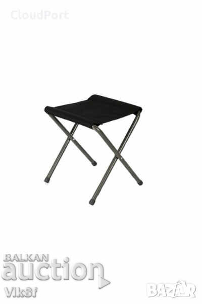 Folding stool in black