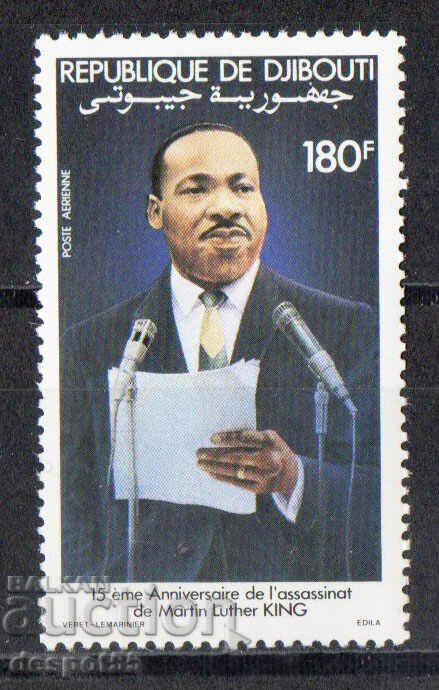 1983. Djibouti 15 ani de la moartea lui Martin Luther King.