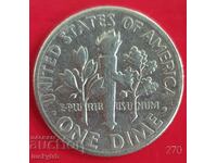 1 dime 1948 - USA - Silver