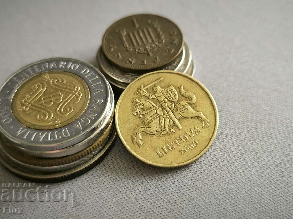 Coin - Lithuania - 50 cents | 2000 with price 4.00 BGN | € 2.05 Coin - Lithuania - 50 cents | 2000 with price 4.00 BGN | € 2.05